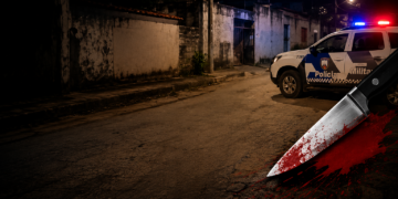 Crime brutal em Linhares: homem é encontrado com faca cravada no rosto