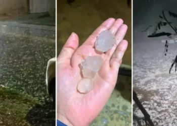 Vídeo | Chuva de granizo surpreende moradores de Colatina e Aracruz