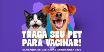 Campanha de Vacinação Antirrábica 2026: setembro é tempo de proteger cães e gatos