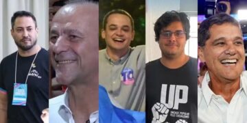 Cinco candidatos disputam o Governo do Espírito Santo em 2026