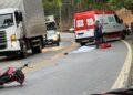 Colisão entre carro e moto mata uma pessoa na ES 137, em São Domingos do Norte