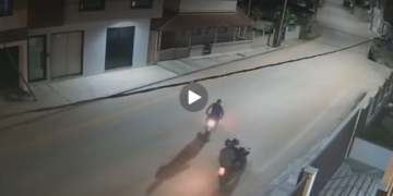 Câmeras registram momento em que jovem de 23 anos é morto a tiros em Rio Bananal