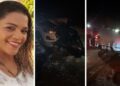 Mulher de 33 anos morre após ter moto atingida e arrastada por carro em Governador Lindenberg (ES)