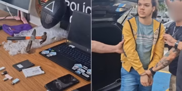 Jovem de 22 anos é preso suspeito de ameaçar pessoas e incitar ataques a escolas pelo Discord